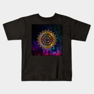 Golden Mandala Kids T-Shirt